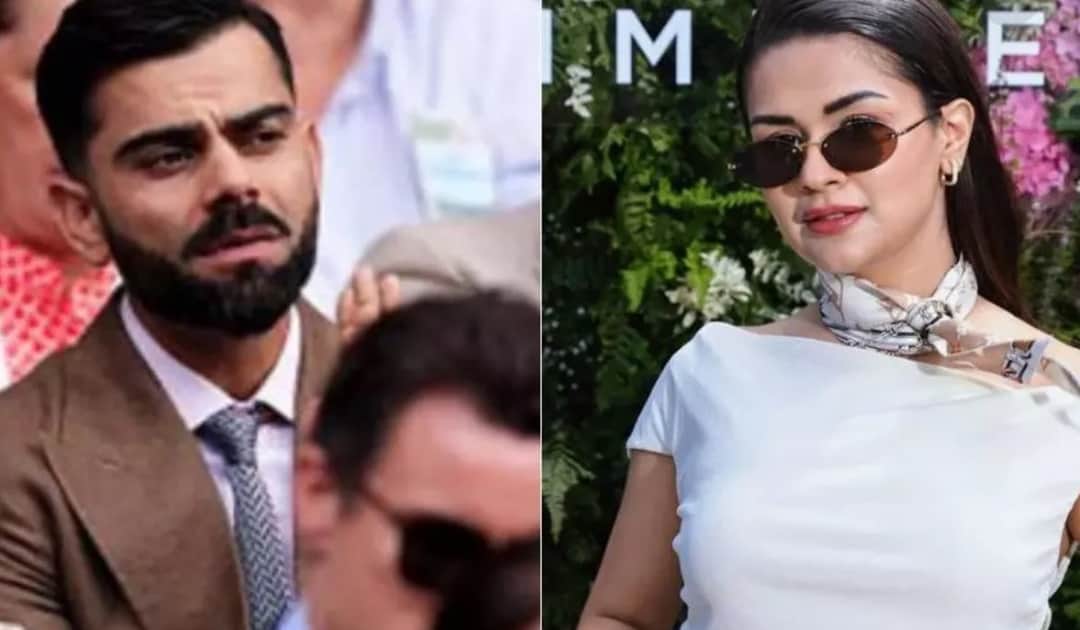 Virat Kohli-Avneet Kaur at Wimbledon 